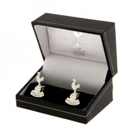 (image for) Tottenham Hotspur FC Silver Plated Formed Cufflinks