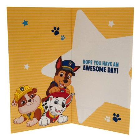 (image for) Paw Patrol Birthday Card Boy