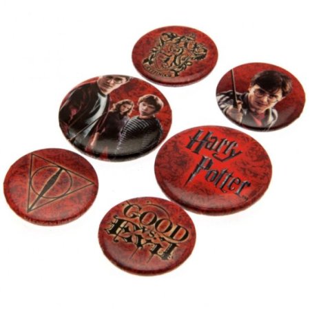 (image for) Harry Potter Button Badge Set Logo