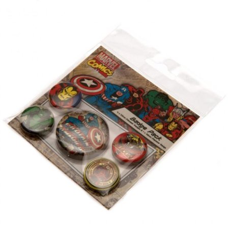 (image for) Marvel Comics Button Badge Set