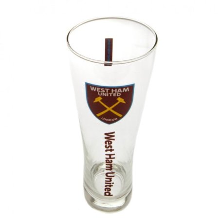 (image for) West Ham United FC Tall Beer Glass