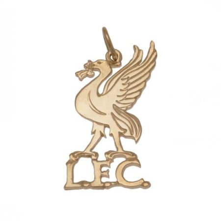 (image for) Liverpool FC 9ct Gold Pendant Liverbird Medium