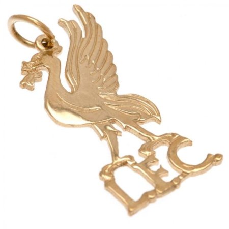 (image for) Liverpool FC 9ct Gold Pendant Liverbird Medium