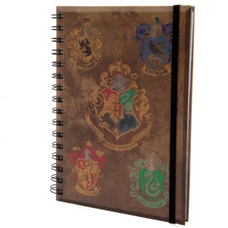 (image for) Harry Potter Notebook House Crests