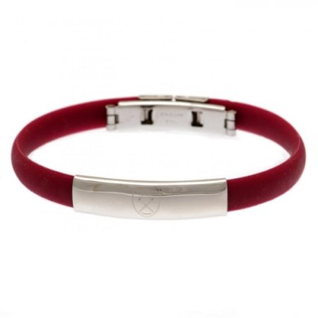 (image for) West Ham United FC Colour Silicone Bracelet