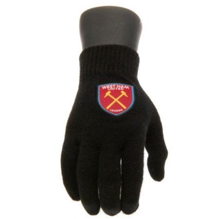 (image for) West Ham United FC Knitted Gloves Junior