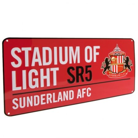 (image for) Sunderland AFC Colour Street Sign