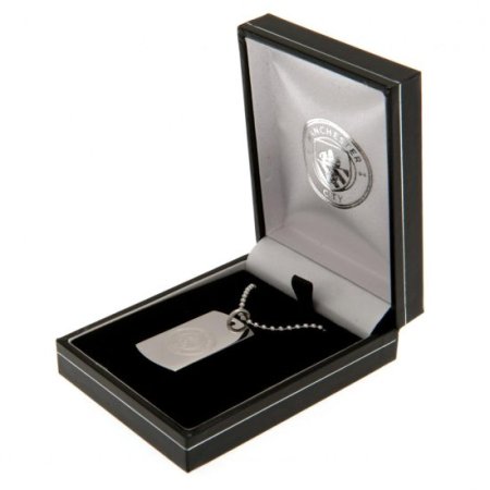 (image for) Manchester City FC Engraved Dog Tag & Chain