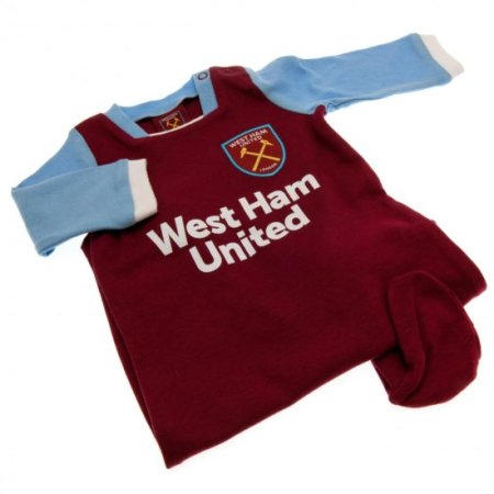 (image for) West Ham United FC Sleepsuit 9/12 mths