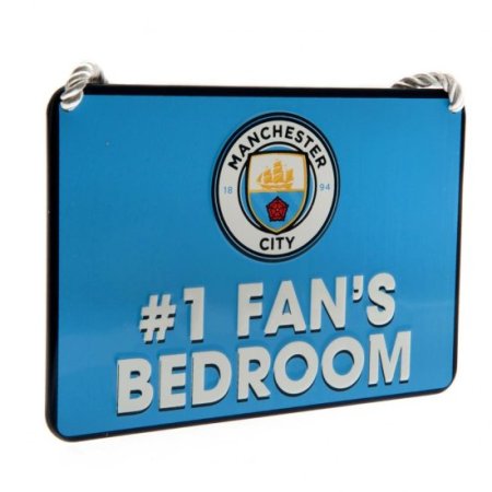 (image for) Manchester City FC Bedroom Sign No1 Fan