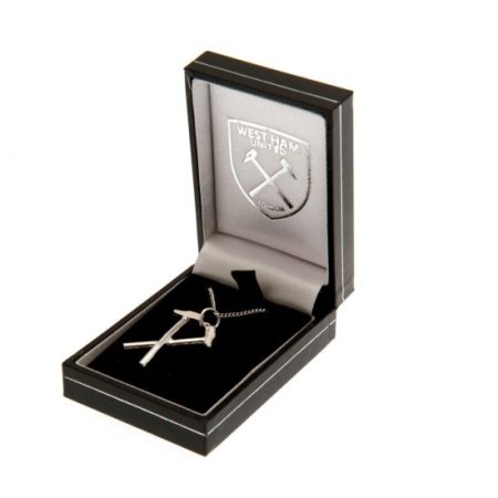 (image for) West Ham United FC Sterling Silver Pendant & Chain HM