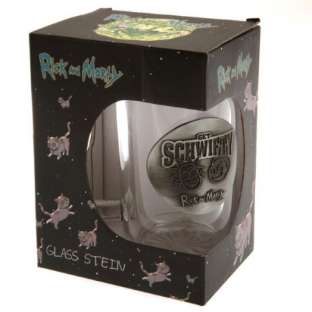 (image for) Rick And Morty Glass Tankard