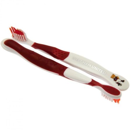 (image for) West Ham United FC Twin Pack Toothbrush Junior