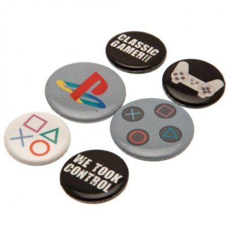 (image for) PlayStation Button Badge Set