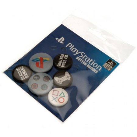 (image for) PlayStation Button Badge Set