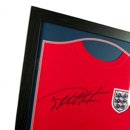 (image for) England FA Sir Geoff Hurst Signed Shirt (Framed)