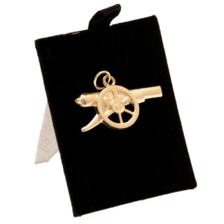 (image for) Arsenal FC 9ct Gold Pendant Cannon