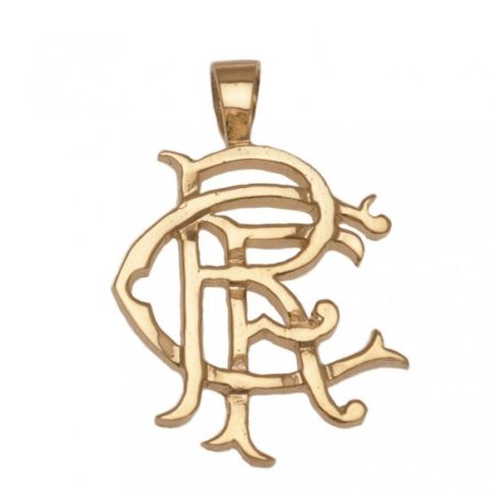 (image for) Rangers FC 9ct Gold Pendant Heavy Medium