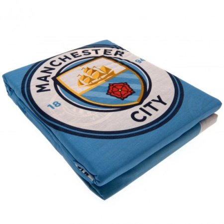 (image for) Manchester City FC Pulse Double Duvet Set