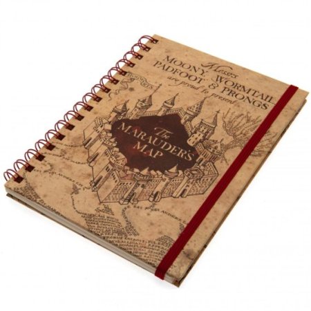 (image for) Harry Potter Notebook Marauders Map