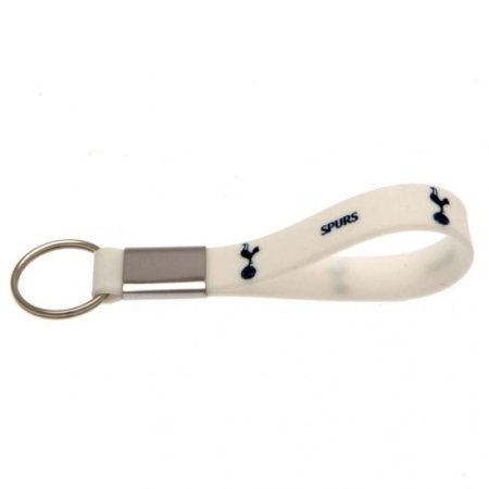 (image for) Tottenham Hotspur FC White Silicone Keyring