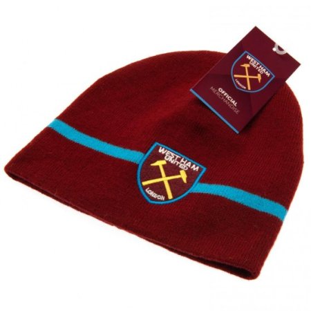 (image for) West Ham United FC Stripe Beanie