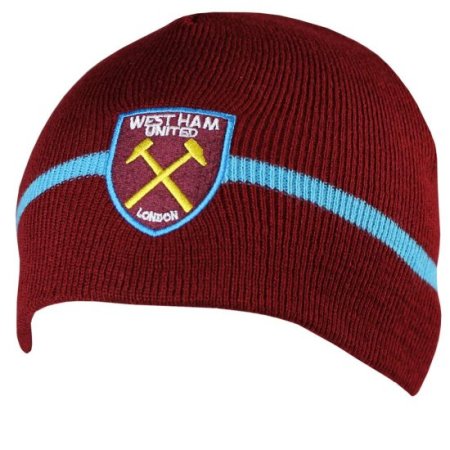 (image for) West Ham United FC Stripe Beanie