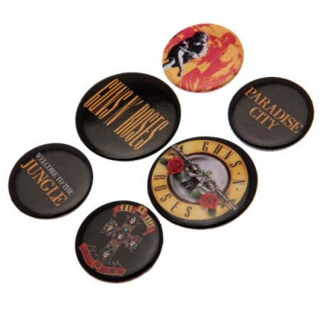 (image for) Guns N Roses Button Badge Set