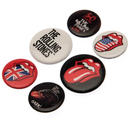 (image for) The Rolling Stones Button Badge Set