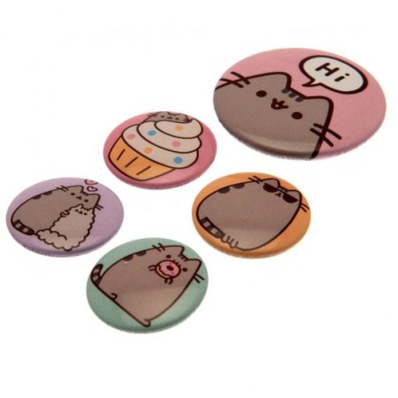 (image for) Pusheen Button Badge Set