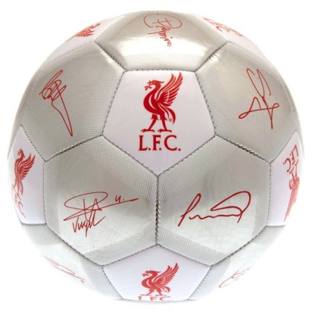 (image for) Liverpool FC Sig Silver Football