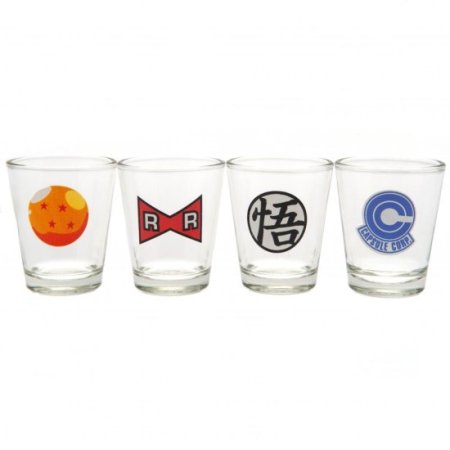 (image for) Dragon Ball Z 4pk Shot Glass Set