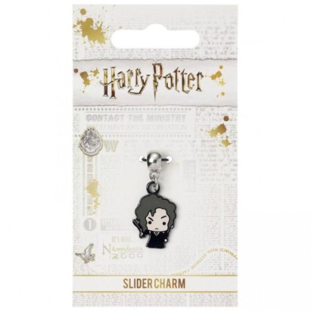 (image for) Harry Potter Silver Plated Charm Chibi Bellatrix LeStrange