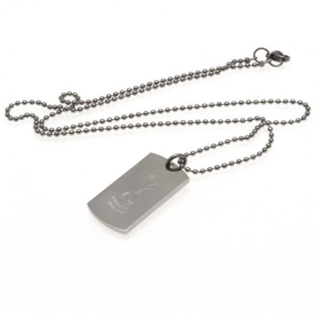 (image for) Tottenham Hotspur FC Engraved Dog Tag & Chain