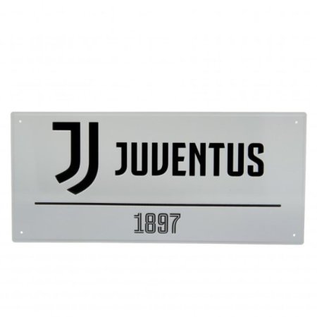 (image for) Juventus FC White Street Sign