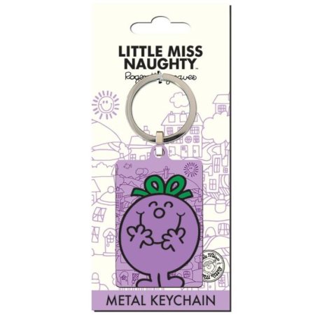 (image for) Little Miss Naughty Metal Keyring