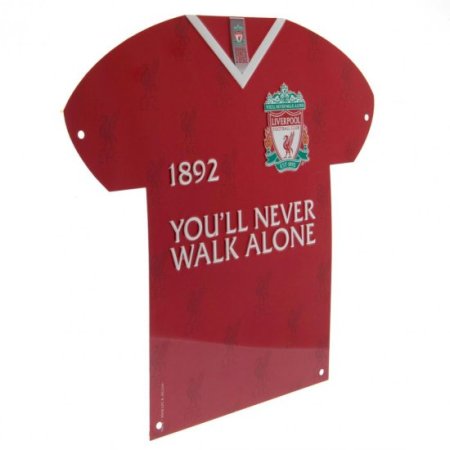 (image for) Liverpool FC Metal Shirt Sign CR