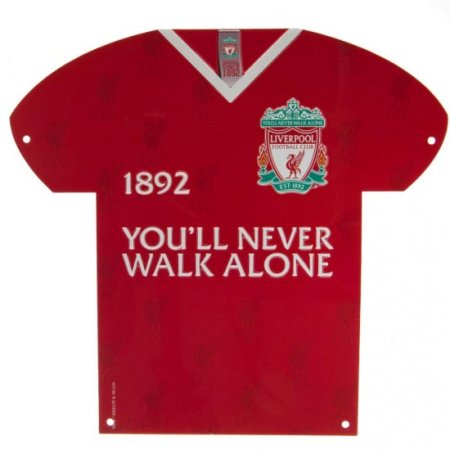 (image for) Liverpool FC Metal Shirt Sign CR