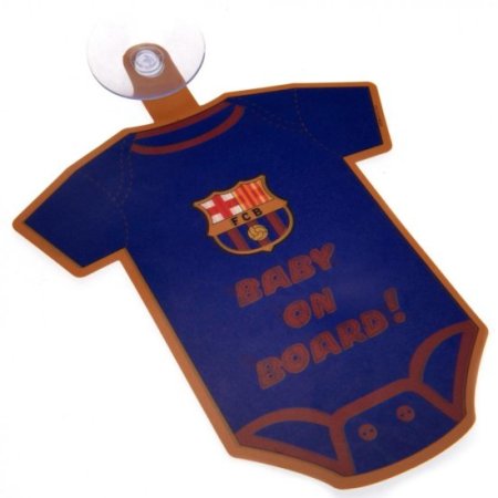 (image for) FC Barcelona Baby On Board Sign