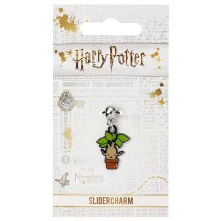 (image for) Harry Potter Silver Plated Charm Mandrake