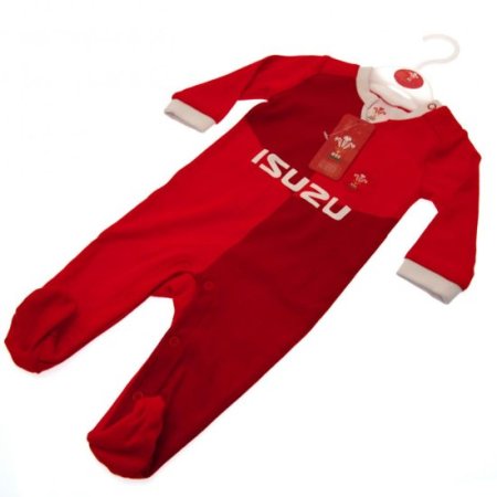 (image for) Wales RU Sleepsuit 9/12 mths QT