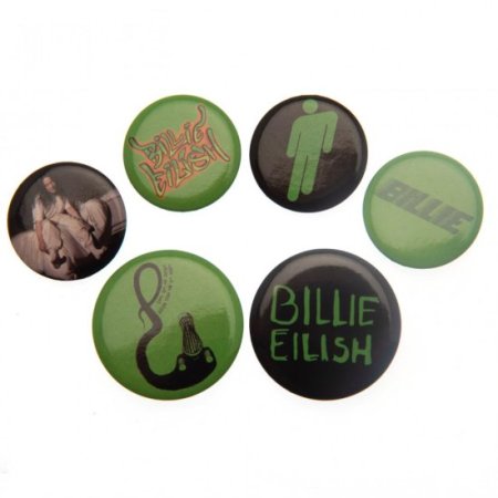 (image for) Billie Eilish Button Badge Set