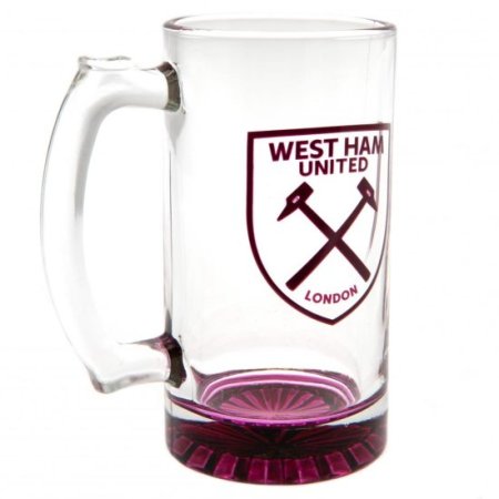 (image for) West Ham United FC Stein Glass Tankard