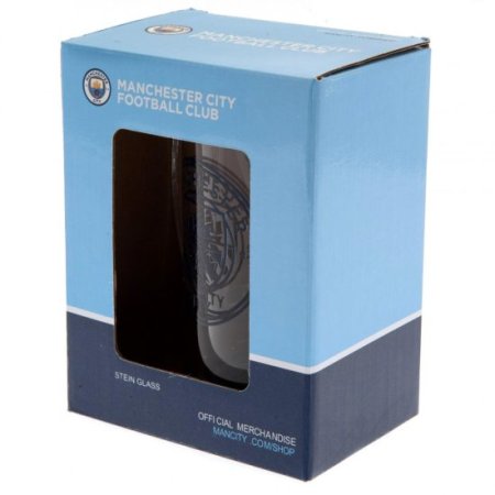 (image for) Manchester City FC Stein Glass Tankard