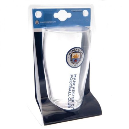 (image for) Manchester City FC Tulip Pint Glass