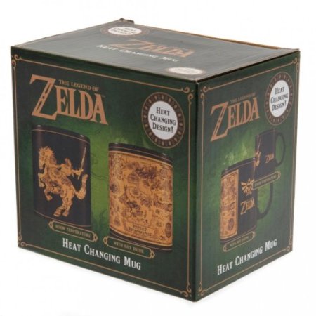 (image for) The Legend Of Zelda Heat Changing Mug Map