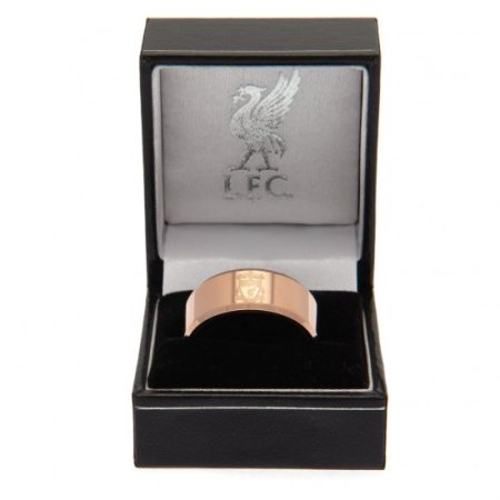 (image for) Liverpool FC Rose Gold Plated Ring Small