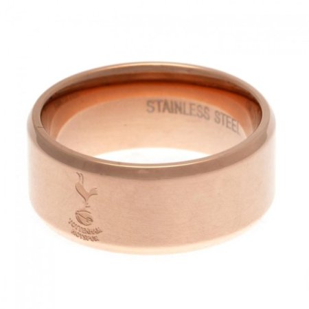 (image for) Tottenham Hotspur FC Rose Gold Plated Ring Small