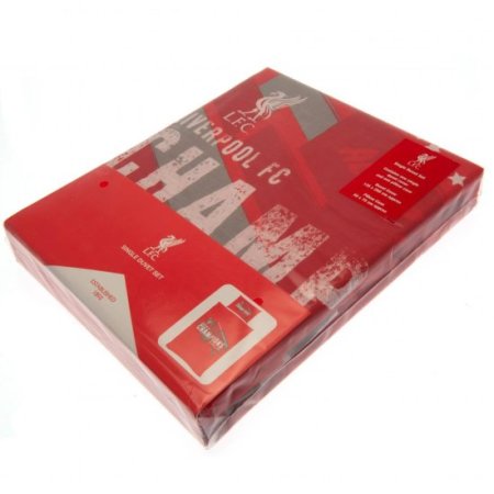 (image for) Liverpool FC Champions Of Europe Single Duvet Set