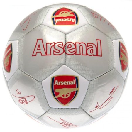 (image for) Arsenal FC Sig Silver Football